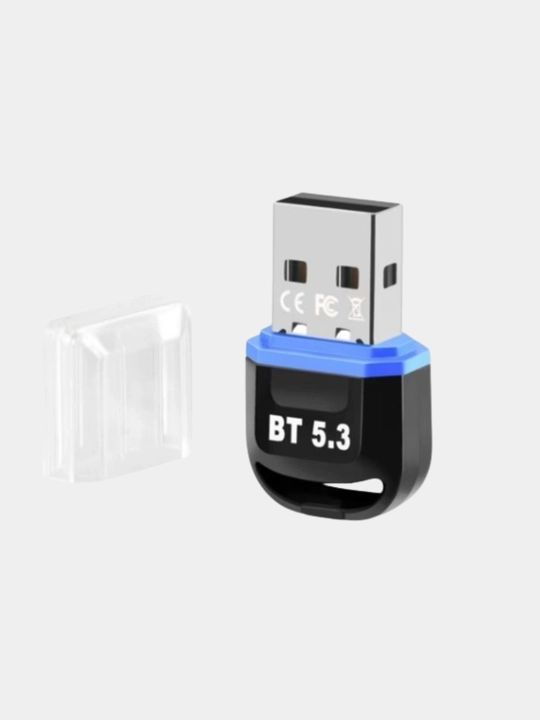 Bluetooth USB адаптер 5.3 — для ПК, колонок, наушников, геймпадов | Быстрый и стабильный