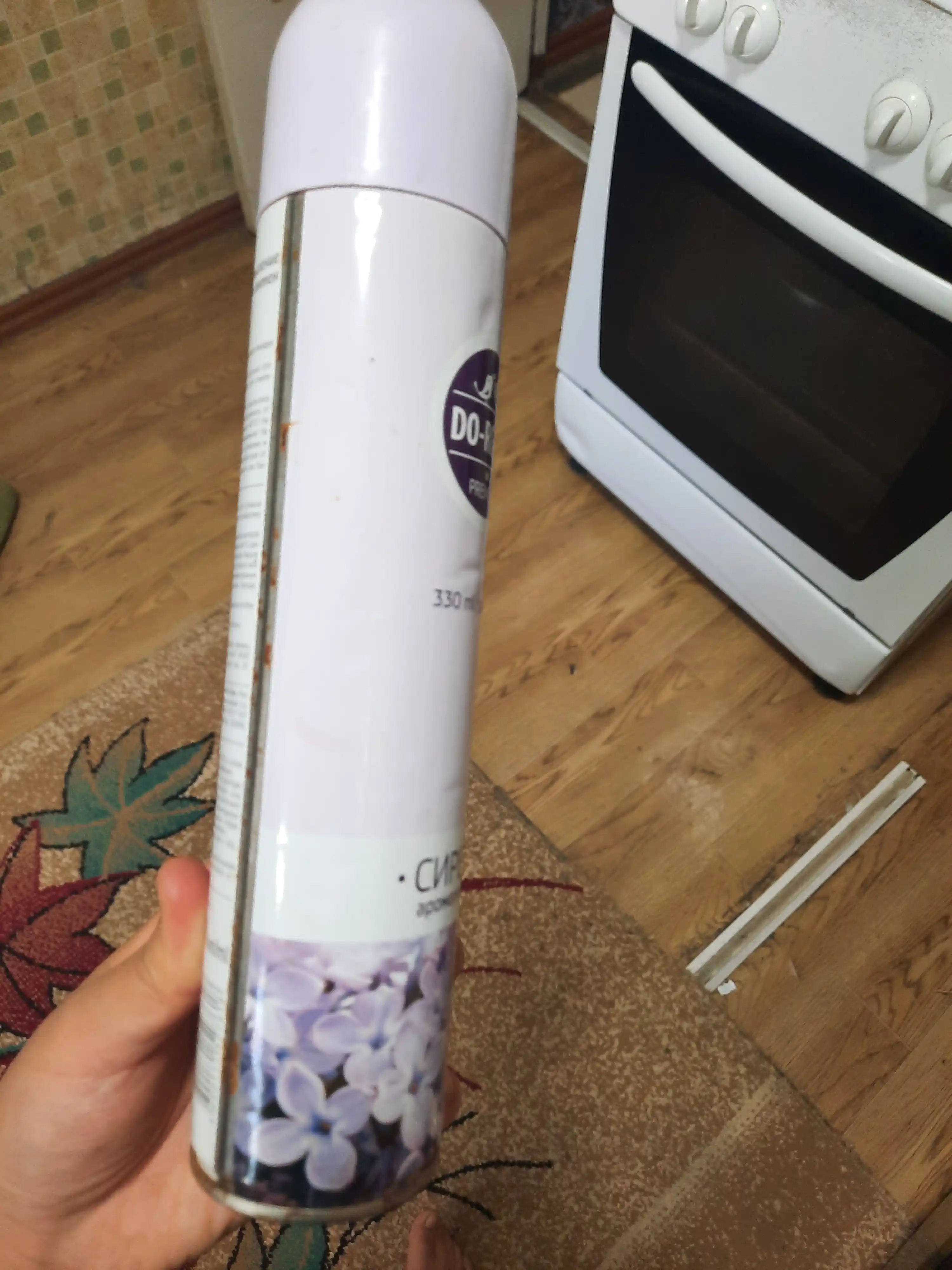 Havo xushbo'ylagich Do-re-mi Premium Lilak, quruq sprey, 330 ml
