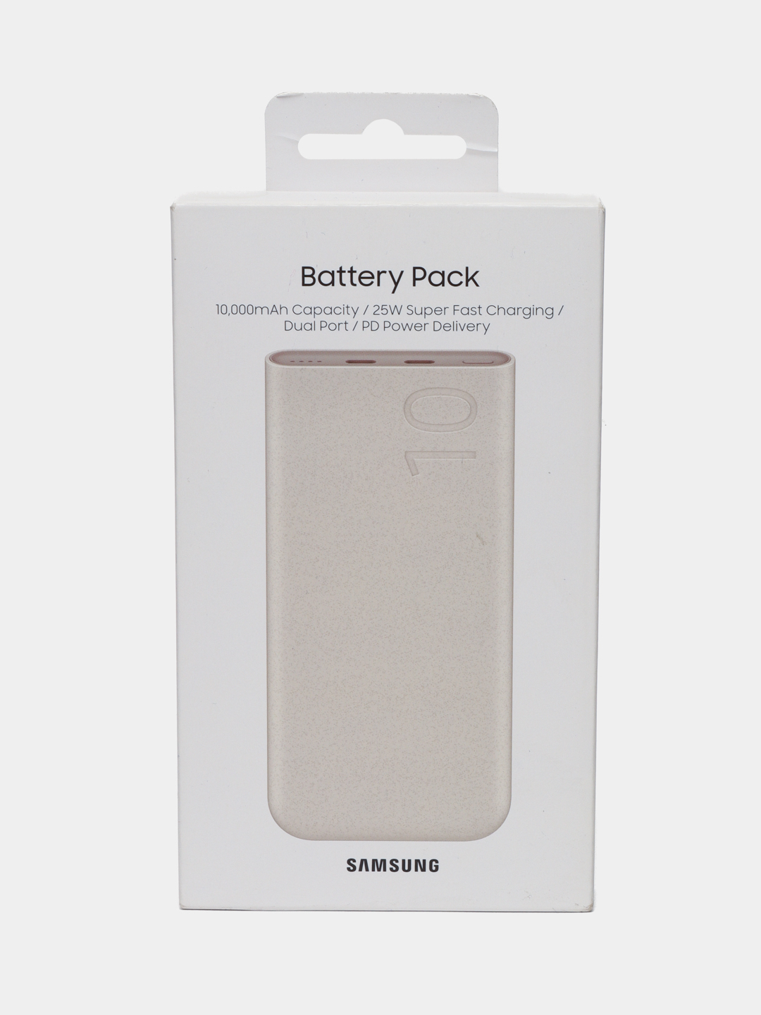 Внешний аккумулятор Power bank Samsung ECO, 25 Вт, 10000 мА/ч, бежевый  купить по низким ценам в интернет-магазине Uzum (762010)