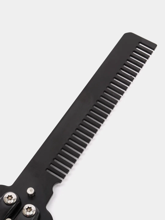 Расческа - бабочка для волос и бороды, тренировочный нож для флиппинга
