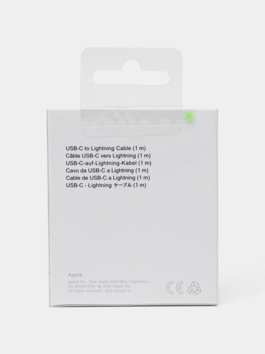 Apple USB-C Lightning kabeli, 1 m, 20 Vt
