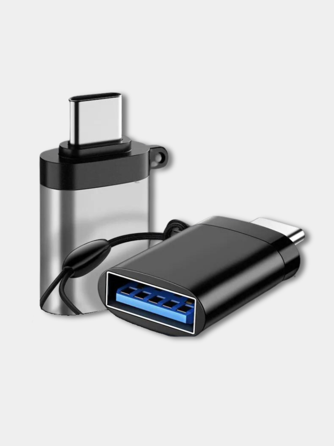 Переходник Type C - USB 3.0, адаптер OTG Type C для телефонов, планшетов,  ноутбуков купить по низким ценам в интернет-магазине Uzum (763117)