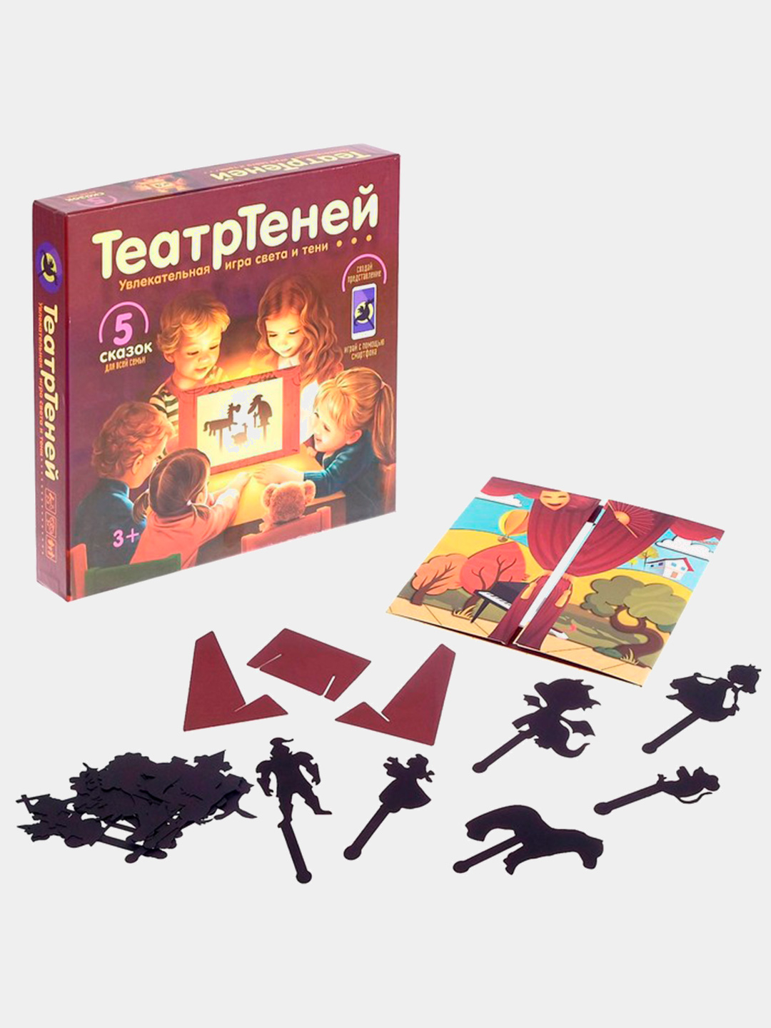 Игра настольная Театр Теней купить по низким ценам в интернет-магазине Uzum  (699589)