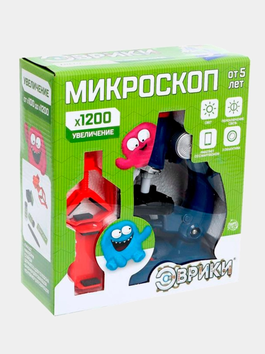 Микроскоп Юный исследователь, увеличение х1200