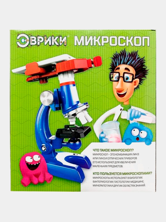Микроскоп Юный исследователь, увеличение х1200