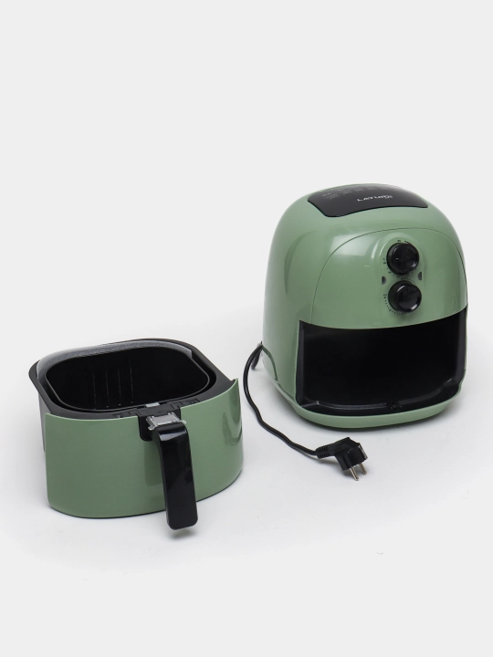 Фритюрница Air Fryer, с двумя регулятором управления, зеленая от Culichef
