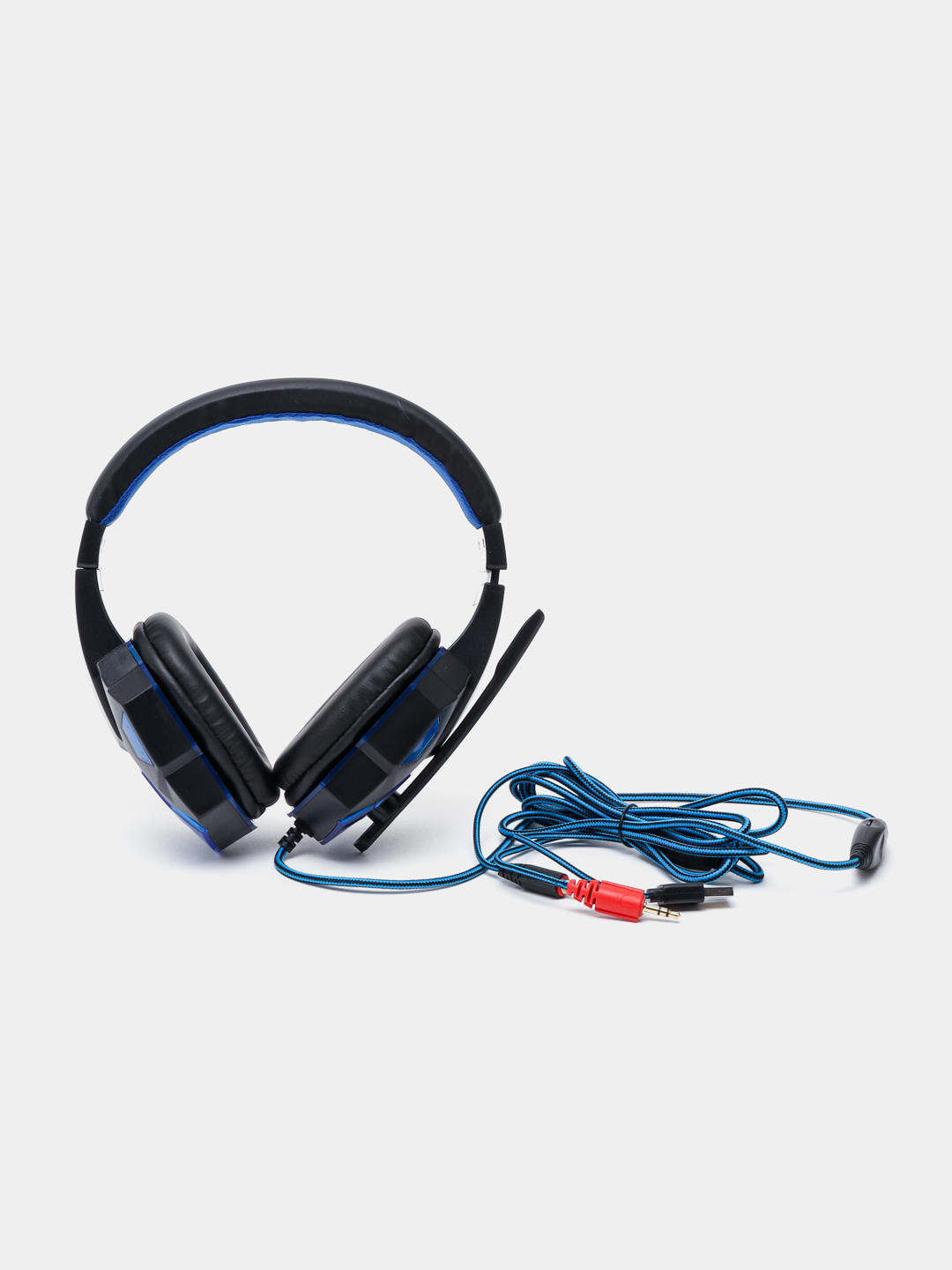 Игровые наушники для компьютера, с подсветкой и микрофоном SY830MV ...