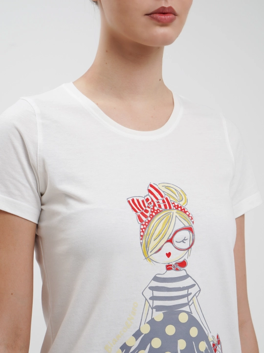 Ayollar uchun dvoyka, pijama, futbolka va shortilar W20-01 Аgata