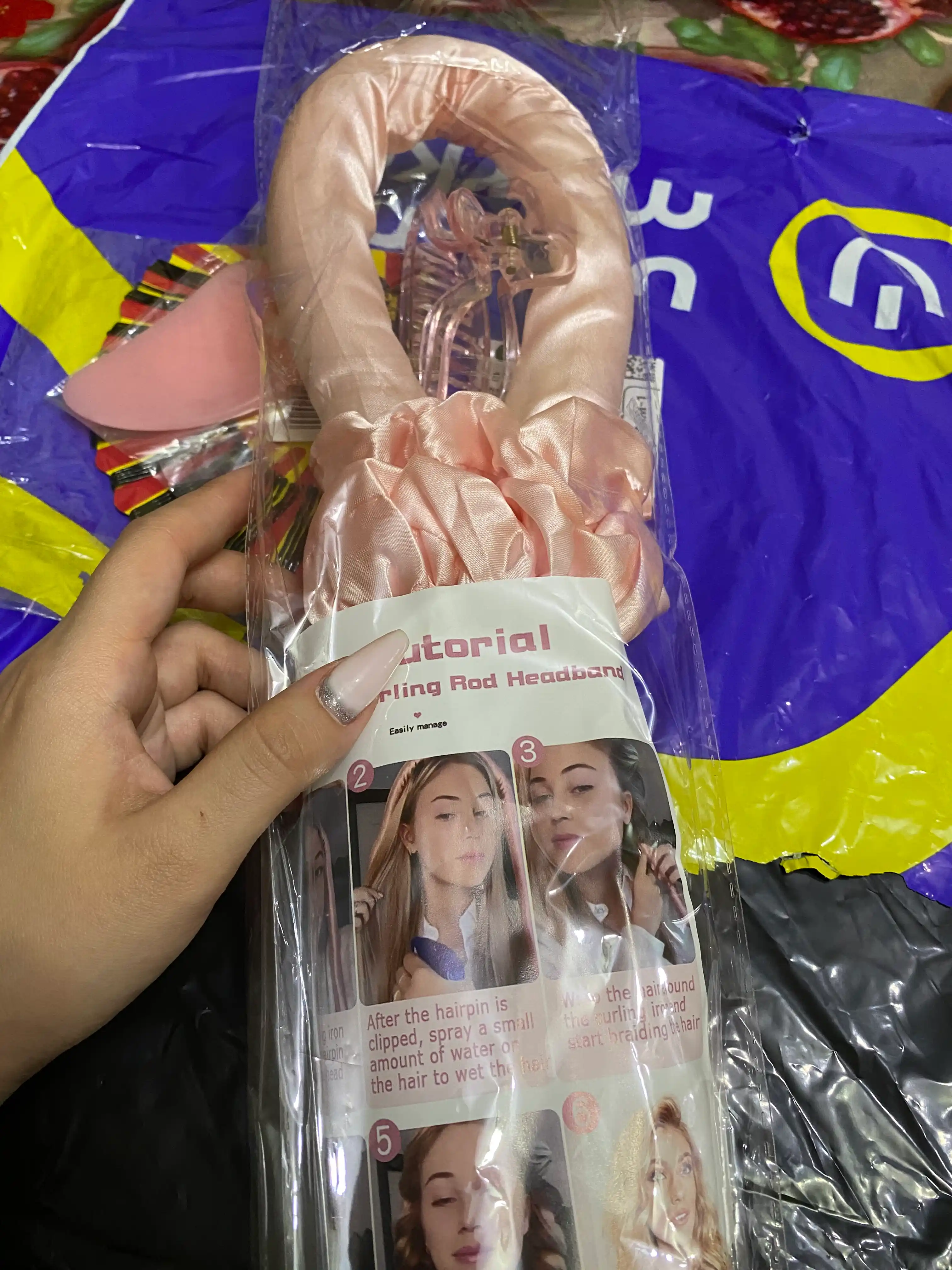 Мягкие бигуди для завивки волос 