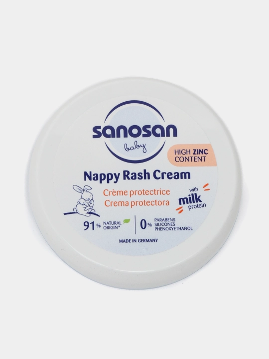 Крем Sanosan Baby, от опрелостей, 0 м+, 150 мл - 