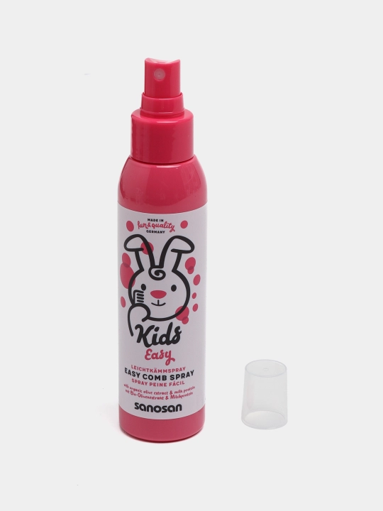 Sochlarni oson tarash uchun Sanosan Kids spreyi 3 o+, 125ml
