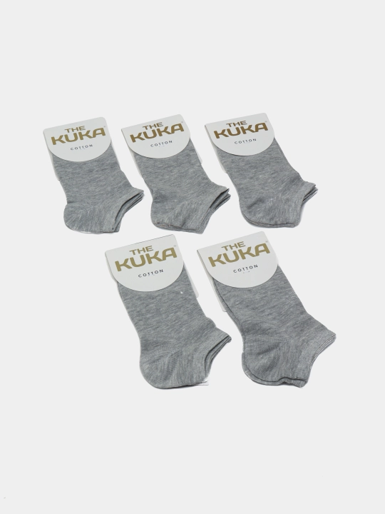 Ayollar va erkaklar kalta paypoqlari, 5 juft sovg'a qutisida "The Kuka