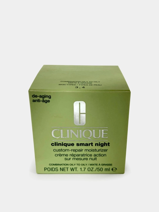 Ночной крем для комбинированной и жирной кожи лица Clinique Smart Night, 50 мл