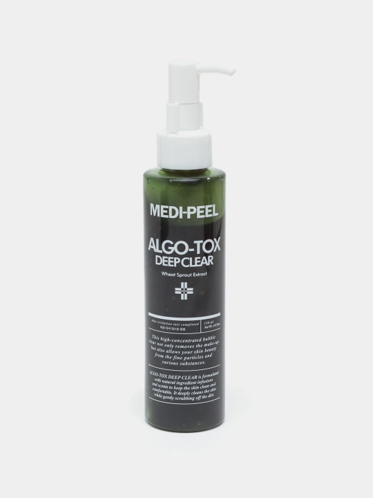 Гель пенка для умывания лица, MEDIPEEL+, Algo-tox deep clear, Algo-tox vita cleanser, 150 мл
