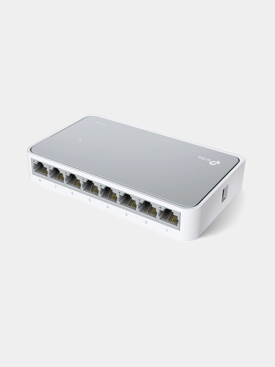 Ish stoli kommutatori 8 portli 100 Mbit/s, TP-Link TL-SF1008D