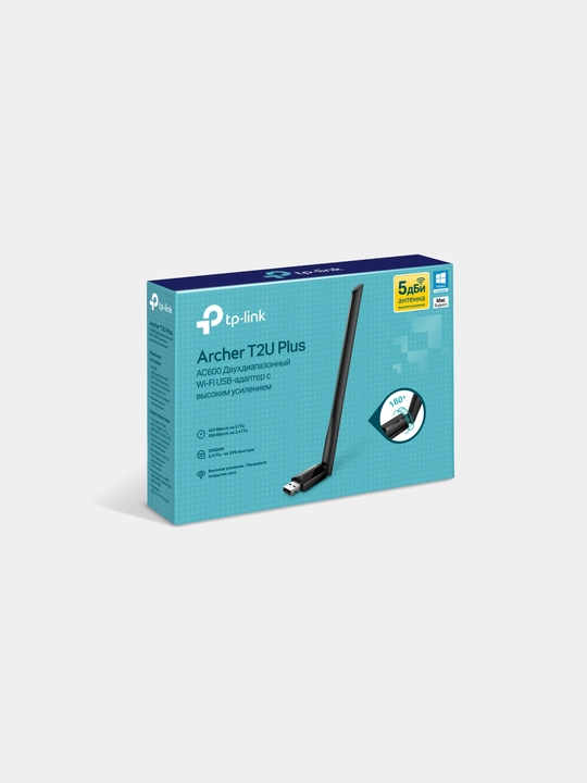 5GHz - 2.4 GHz Wi-Fi USB адаптер TP-Link Archer T2U Plus