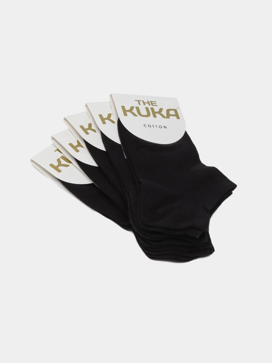 Носки женские мужские короткие в подарочной коробке "The Kuka", 5 пар, набор