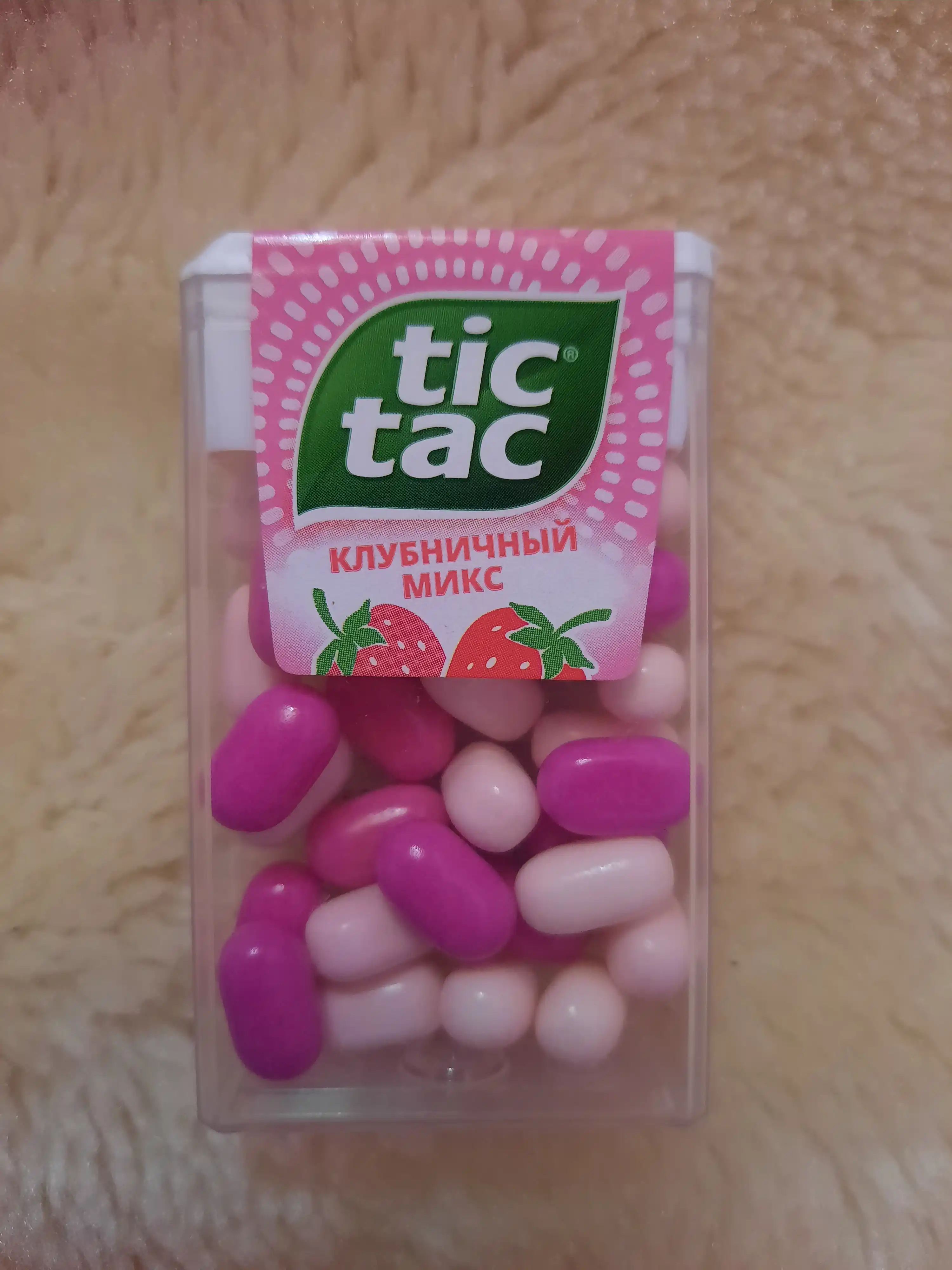 Драже Tic Tac Клубничный микс, 16 г
