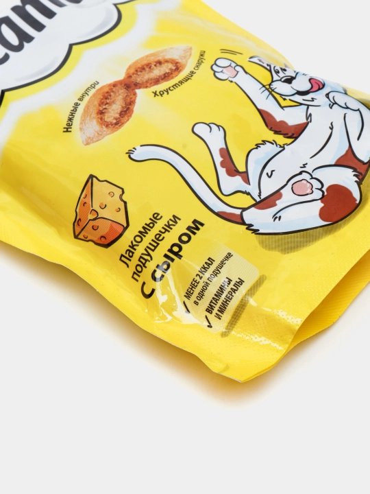 Лакомство для кошек, Dreamies, со вкусом cыра, 60 г