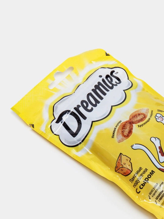 Лакомство для кошек, Dreamies, со вкусом cыра, 60 г