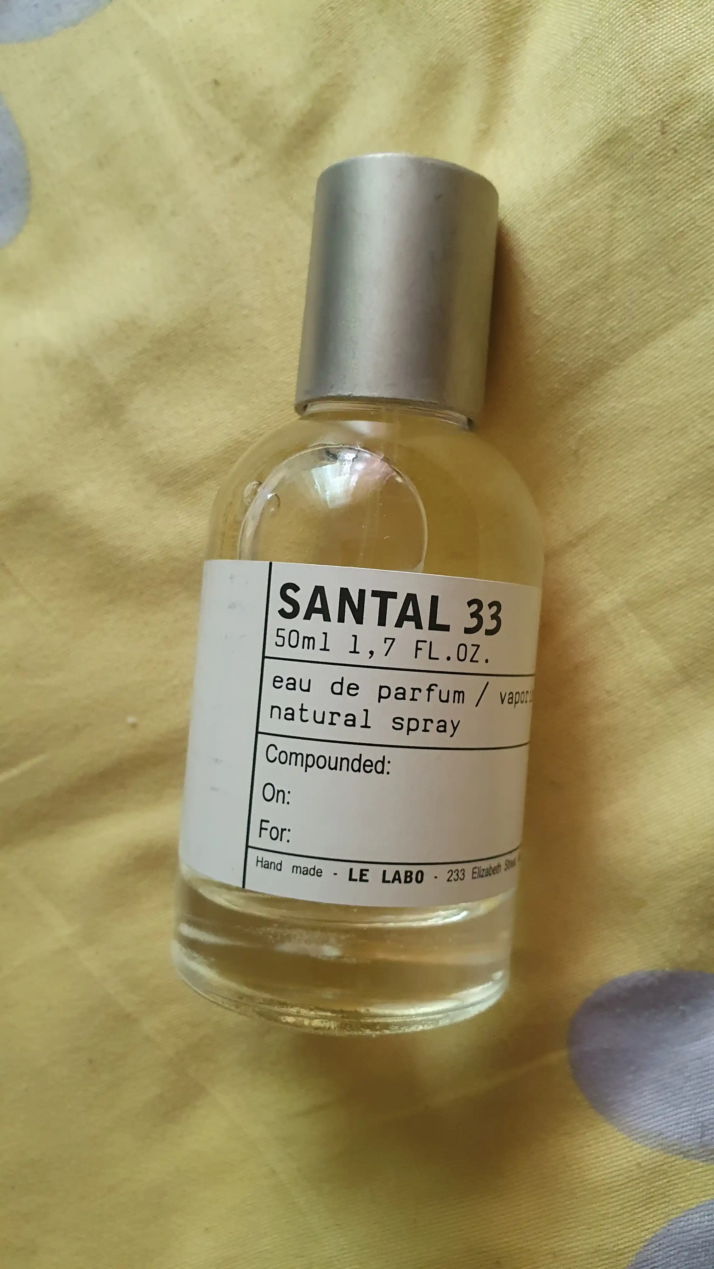 Le Labo Santal 33 мужской и женский парфюм, 50 мл