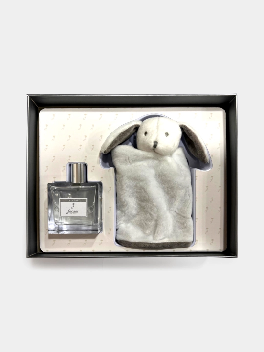 Подарочный детский набор JACADI BUNNY JACADI, спрей без спирта 100 мл и игрушка - 
