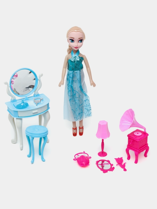 O'yinchoq qo'g'irchog'i to'plami Frozen - 