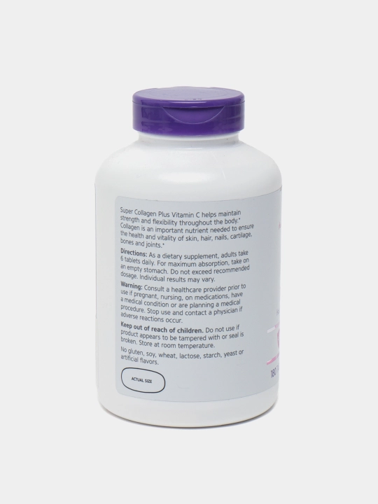 C vitamini bilan kollagen 21st Century, 6000 mg, 180 tabletka