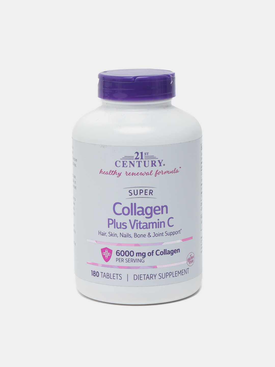 C vitamini bilan kollagen 21st Century, 6000 mg, 180 tabletka