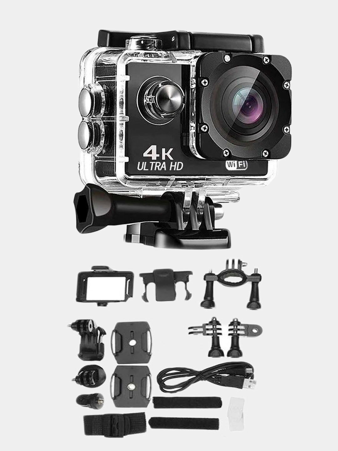 Экшн-камера Ultra HD 4k, для съемки купить по низким ценам в интернет ...