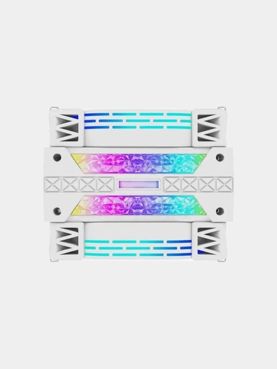 CPU sovutish 120mm LED RGB issiqlik qabul qiluvchi kompyuter fan protsessor sovutgich