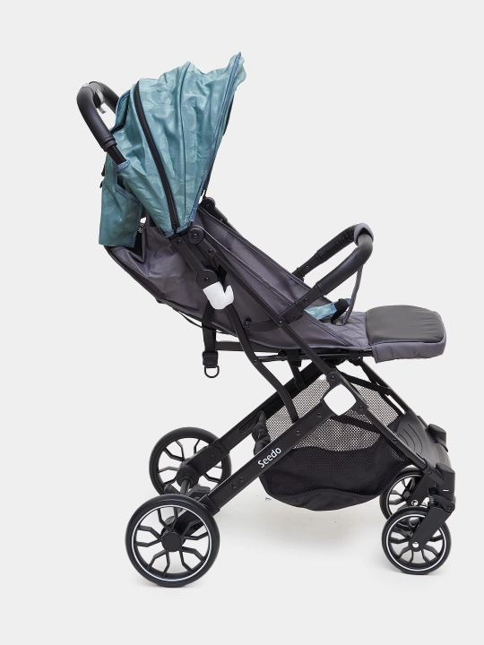 Коляска Seedo Stroller S8, с нижней корзиной и теплосберегающим чехлом
