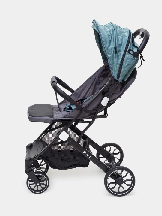 Коляска Seedo Stroller S8, с нижней корзиной и теплосберегающим чехлом