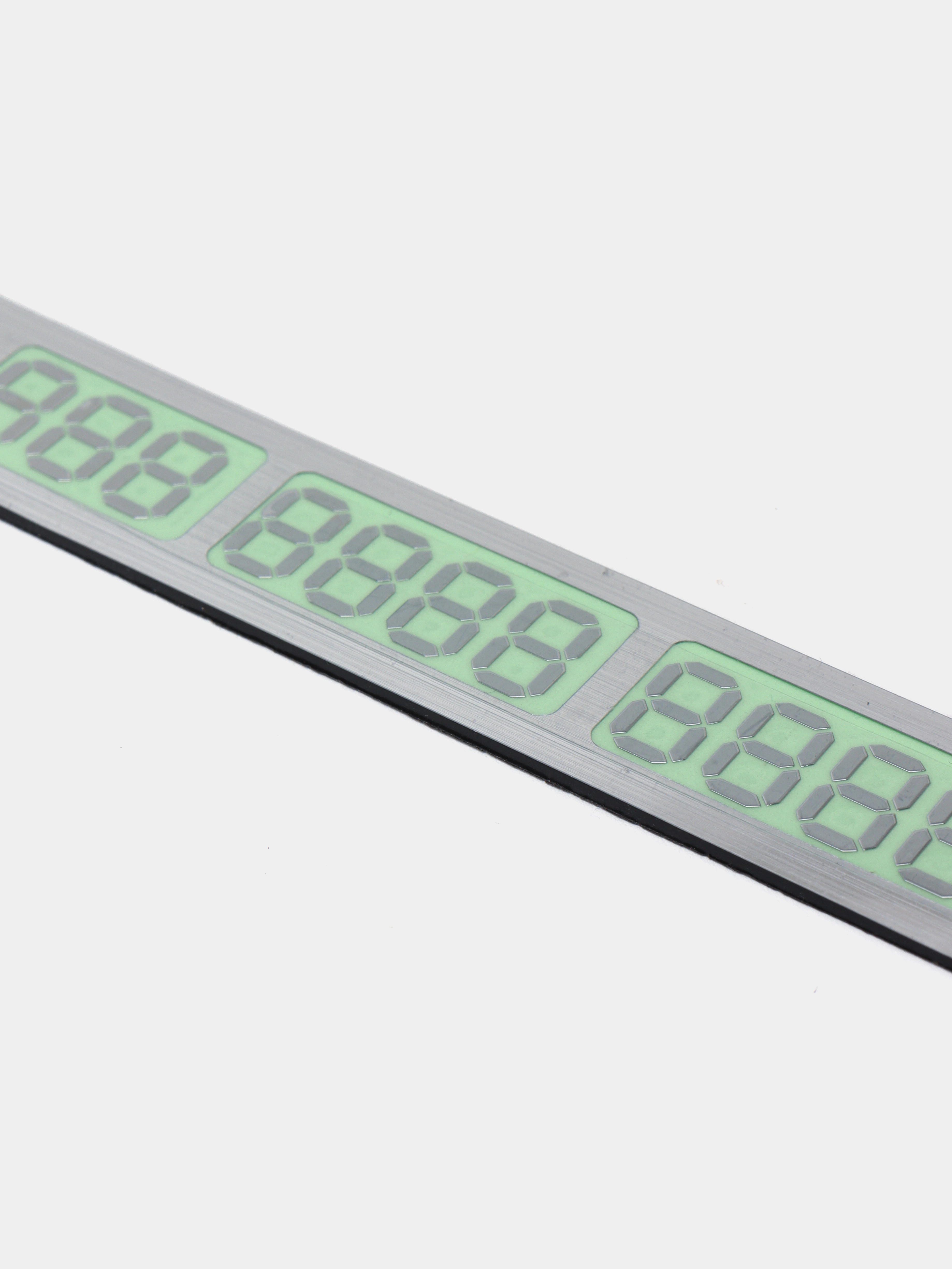 Автовизитка, визитка с номером телефона в машину, светящаяся ...