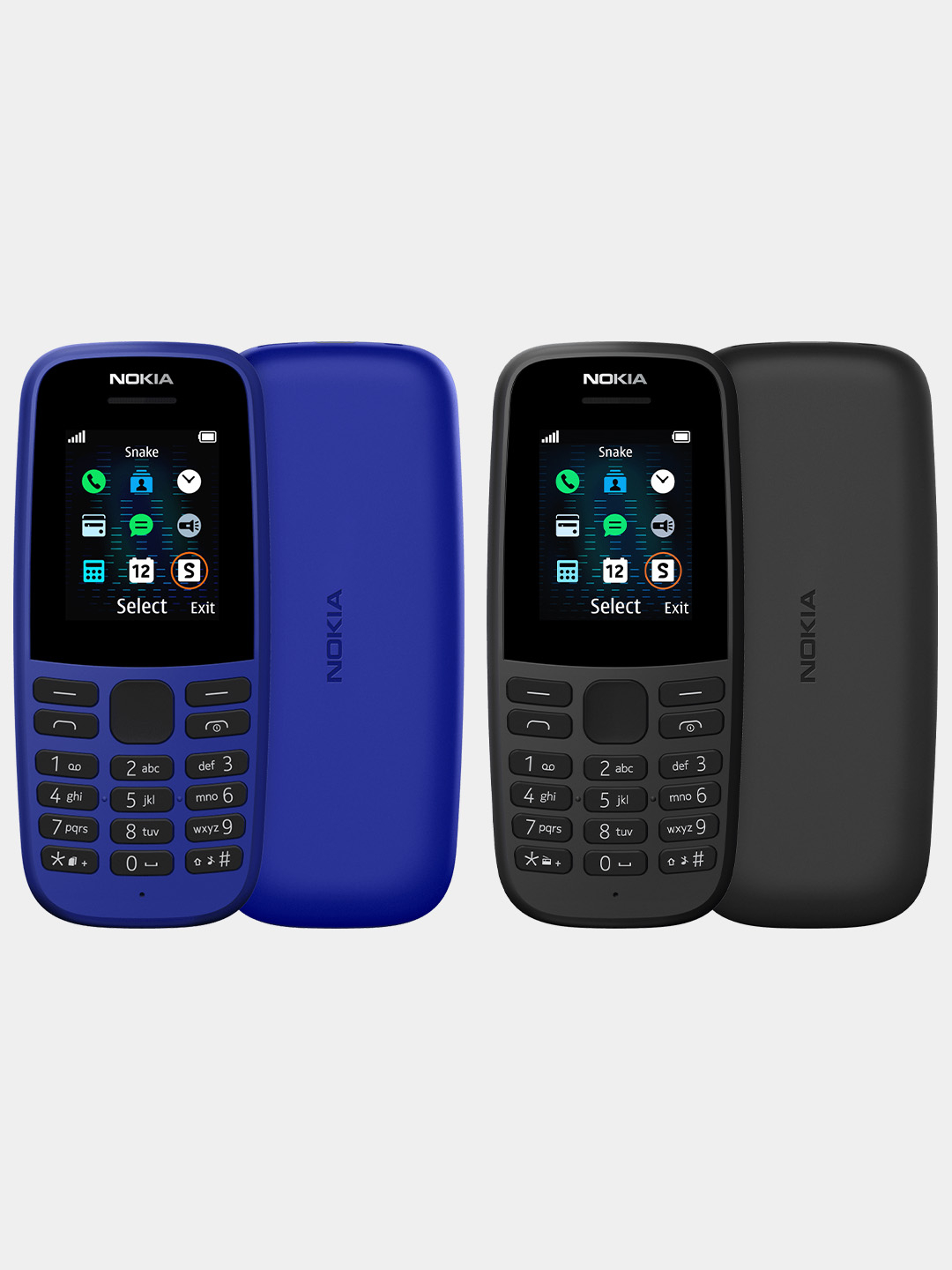 Мобильный телефон Nokia 105, Dual SIM, FM-radio, фонарь купить по низким  ценам в интернет-магазине Uzum (453309)