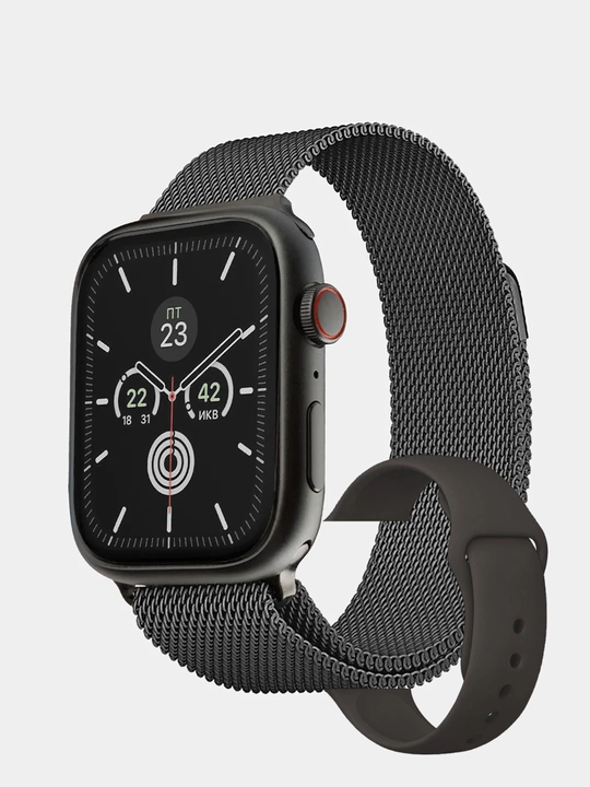 Aqlli soat Smart Watch Lk8 Pro, Retina ekranli, tasma sovg'a sifatida, 45 mm