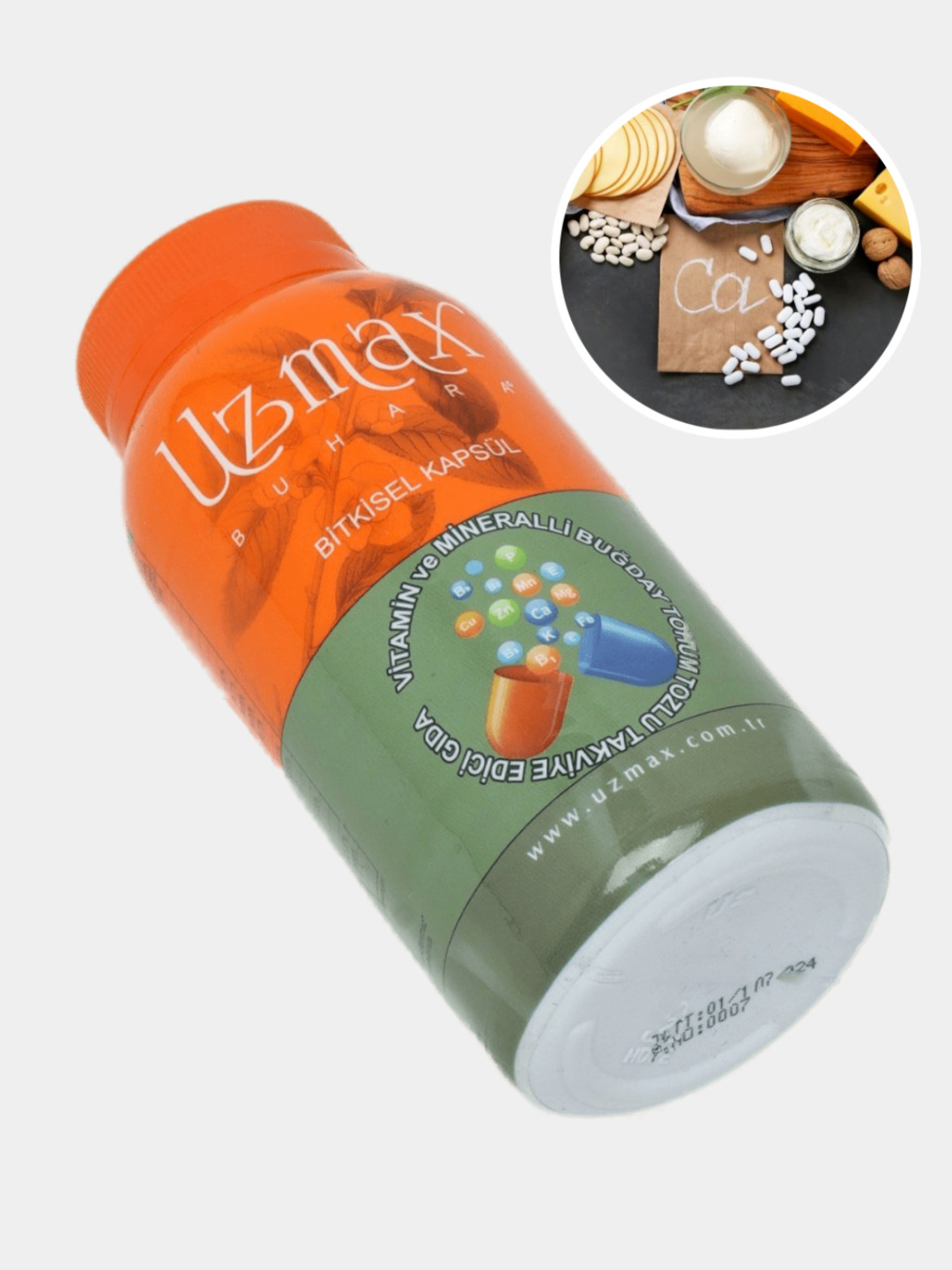 Витамины БАД Uzmax для укрепления и улучшения роста костей, кальций и ...