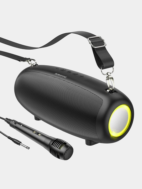 Borofone BP13 simsiz Bluetooth kolonka mikrofon bilan