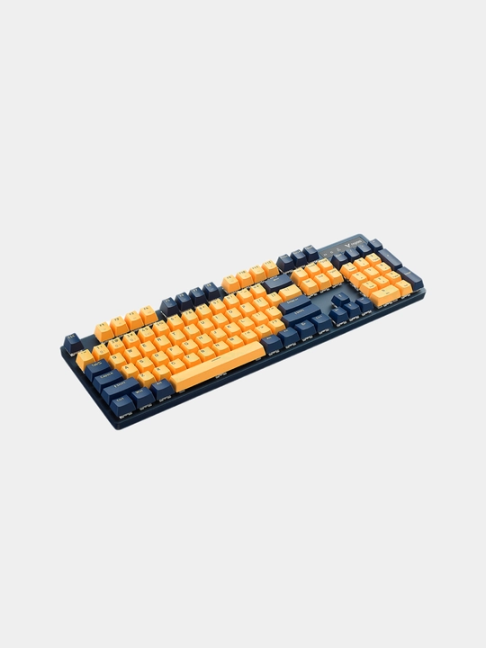 Rapoo V500 pro blue switch o'yin klaviaturasi, mexanik klaviatura, o'yin klaviaturasi