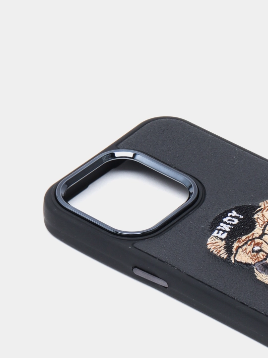 Chexol iPhone X/11 Pro/Pro Max/12 Pro/Pro Max/13 Pro/Pro Max/14 Pro/Pro Max tikilgan eko-charm
