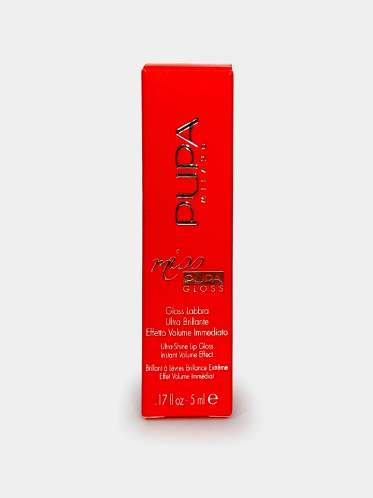 Блеск для губ MISS PUPA GLOSS, 5 мл + Tender Apricot - 