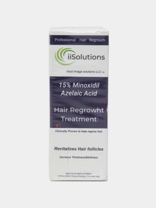 Сыворотка против выпадения волос 15% Minoxidil Hair Regrowht Iisolutions - 