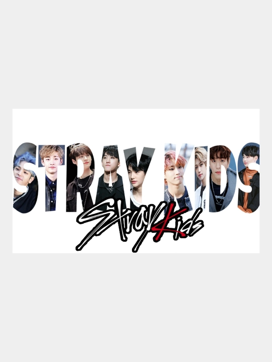 Bilan plakat k-pop guruhi Stray kids, musiqiy guruh Stray Kids, A3 plakatlar