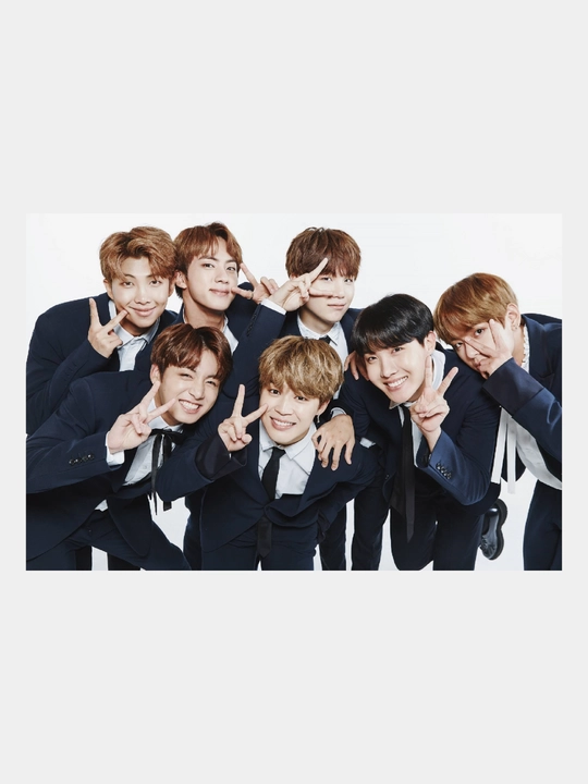 Постер с K-POP группой BTS, А3