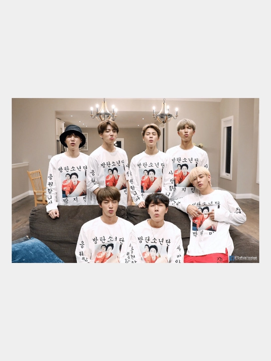 Plakat K-POP guruhi BTS, A3