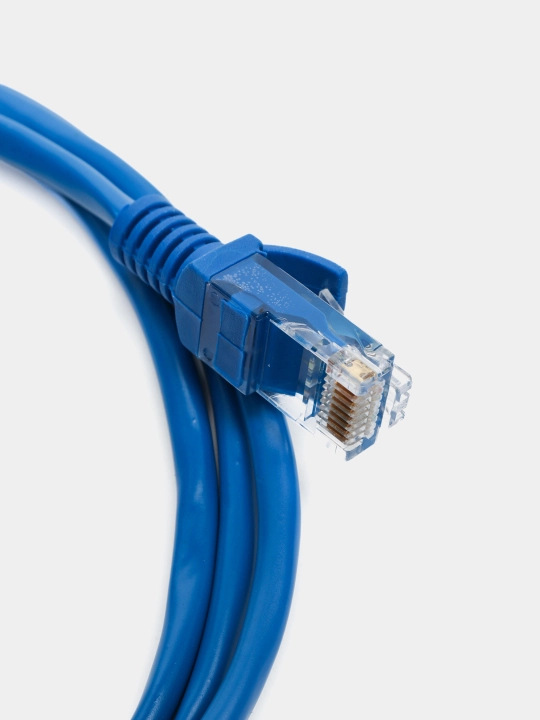 Internet uchun LAN 5E kabel, RJ45, uzunligi: 1, 1.5, 3, 5, 10, 15, 20, 30, 50 m