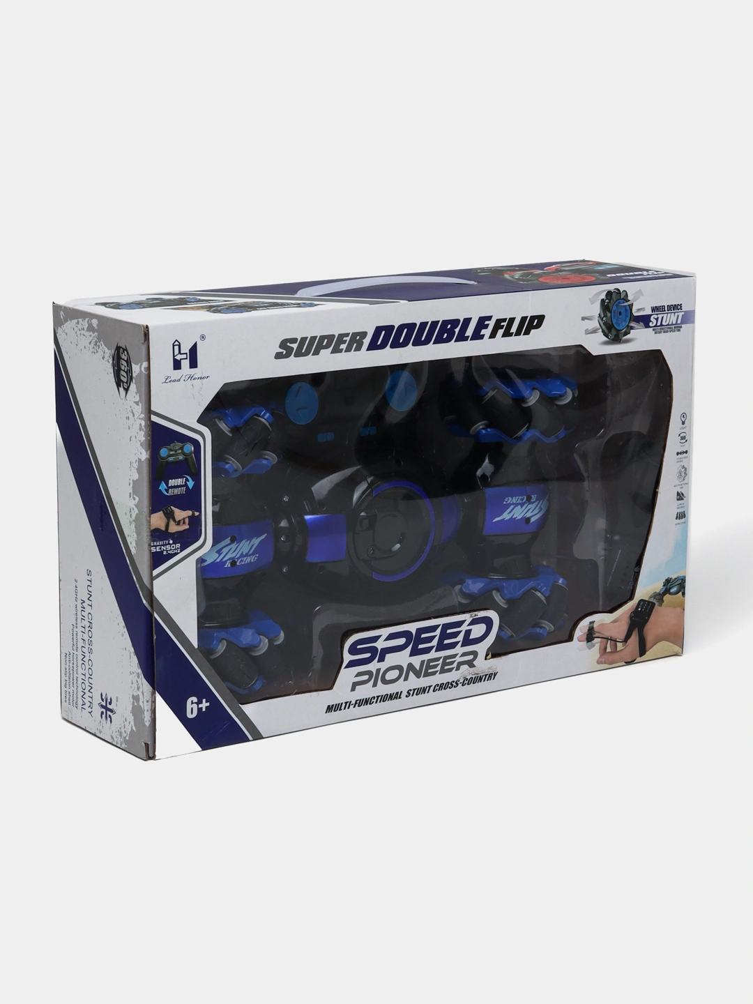 Полноприводная радиоуправляемая машинка Stunt Cross Country перевёртыш ...