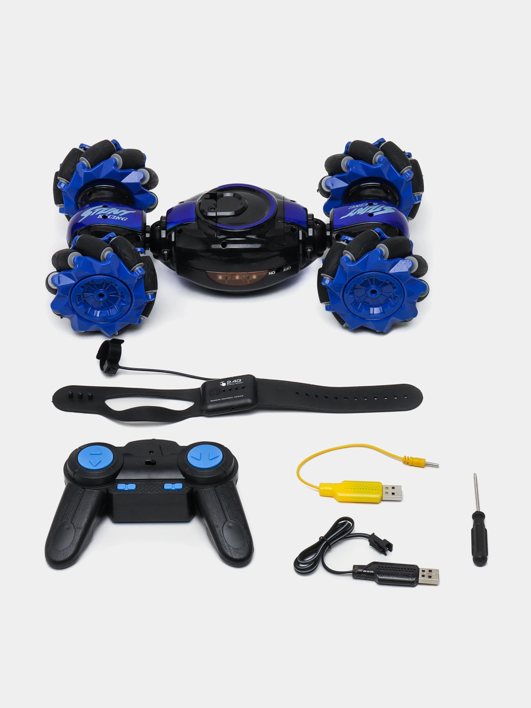 Полноприводная радиоуправляемая машинка Stunt Cross Country перевёртыш ...