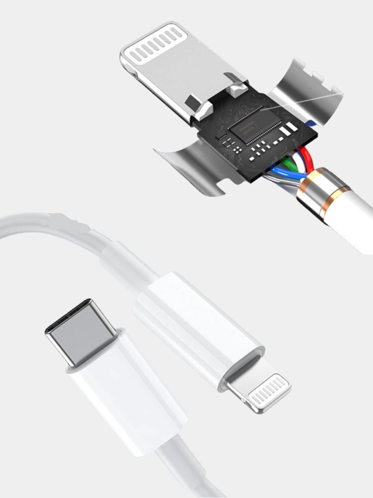 Type C - Lightning кабель iPhone для зарядки