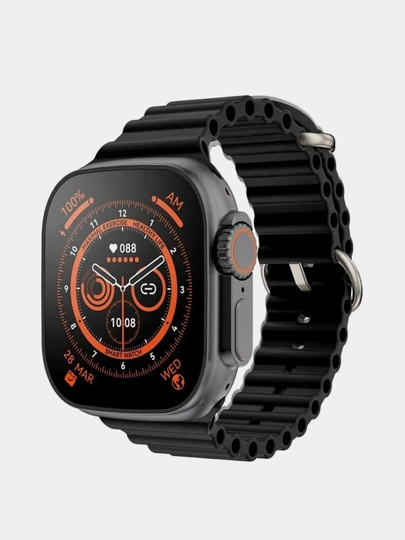 Умные часы Smart U9 Ultra, с беспроводной зарядкой, 49 мм